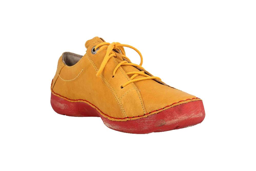 Josef Seibel Fergey 73 Halbschuhe In Übergrößen Gelb 59673 192 851 Große Damenschuhe