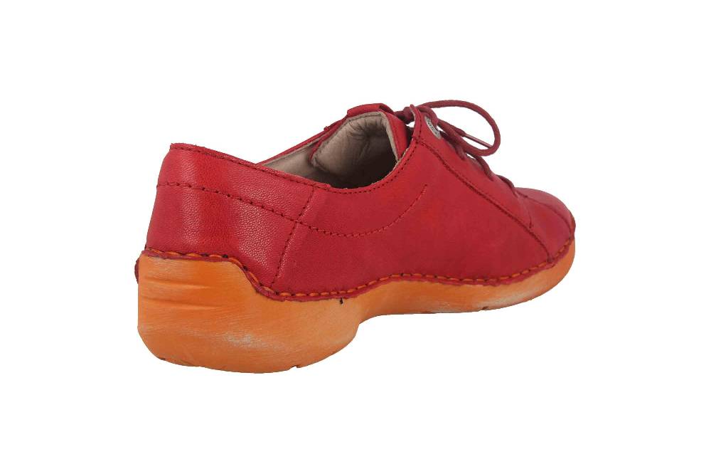 Josef Seibel Fergey 73 Halbschuhe In Übergrößen Rot 59673 192 401 Große Damenschuhe