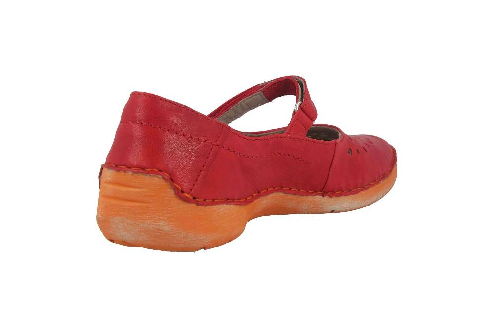 Josef Seibel Fergey 77 Ballerinas In Übergrößen Rot 59677 192 401 Große Damenschuhe