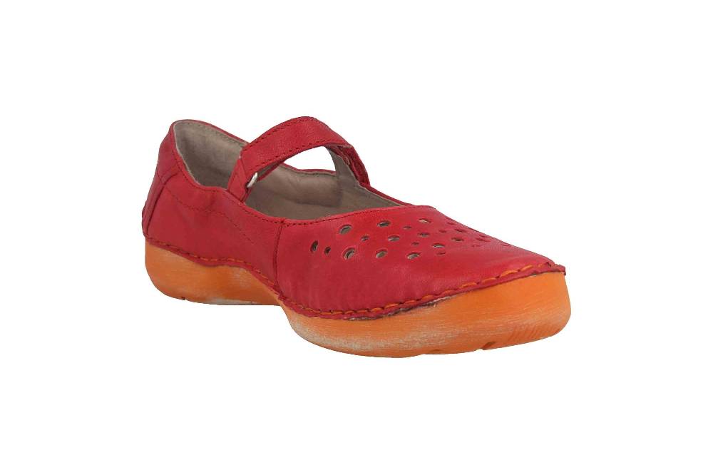 Josef Seibel Fergey 77 Ballerinas In Übergrößen Rot 59677 192 401 Große Damenschuhe