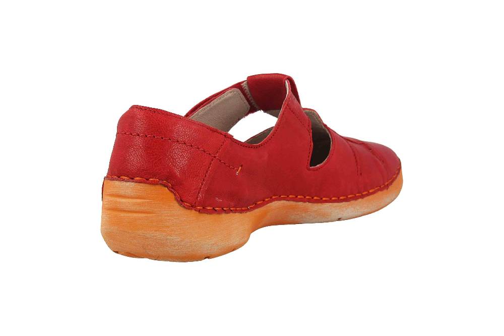 Josef Seibel Fergey 81 Halbschuhe In Übergrößen Rot 59681 192 401 Große Damenschuhe
