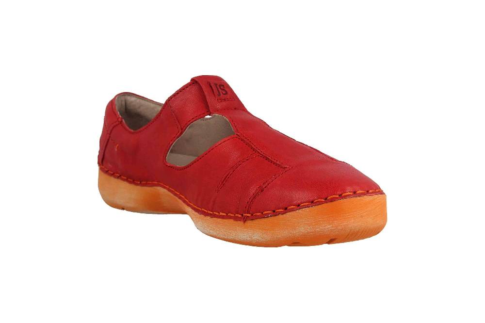 Josef Seibel Fergey 81 Halbschuhe In Übergrößen Rot 59681 192 401 Große Damenschuhe