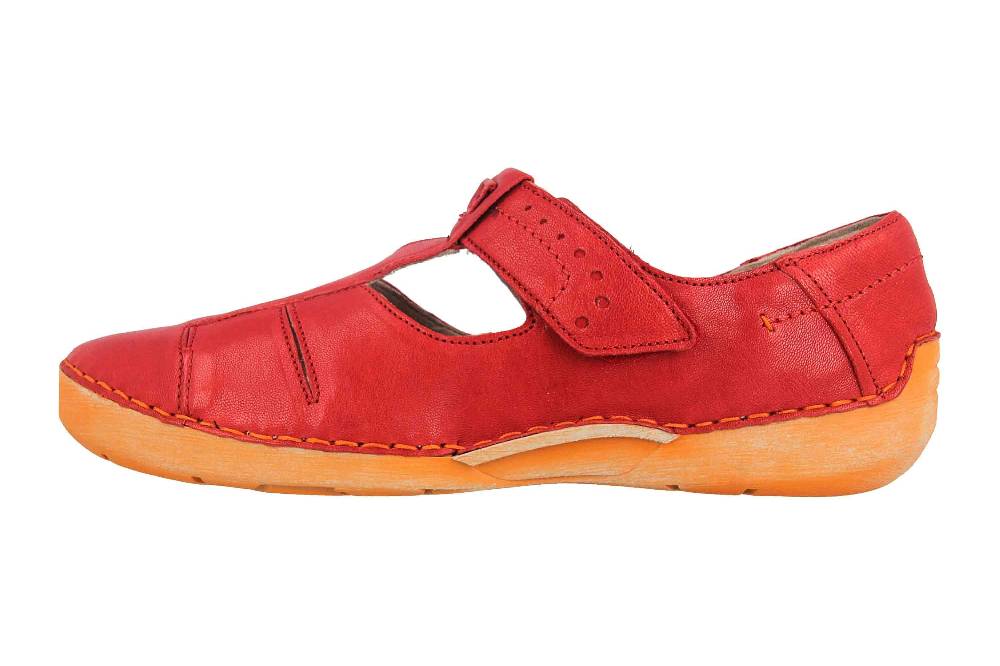 Josef Seibel Fergey 81 Halbschuhe in Übergrößen Rot 59681 192 401 große Damenschuhe