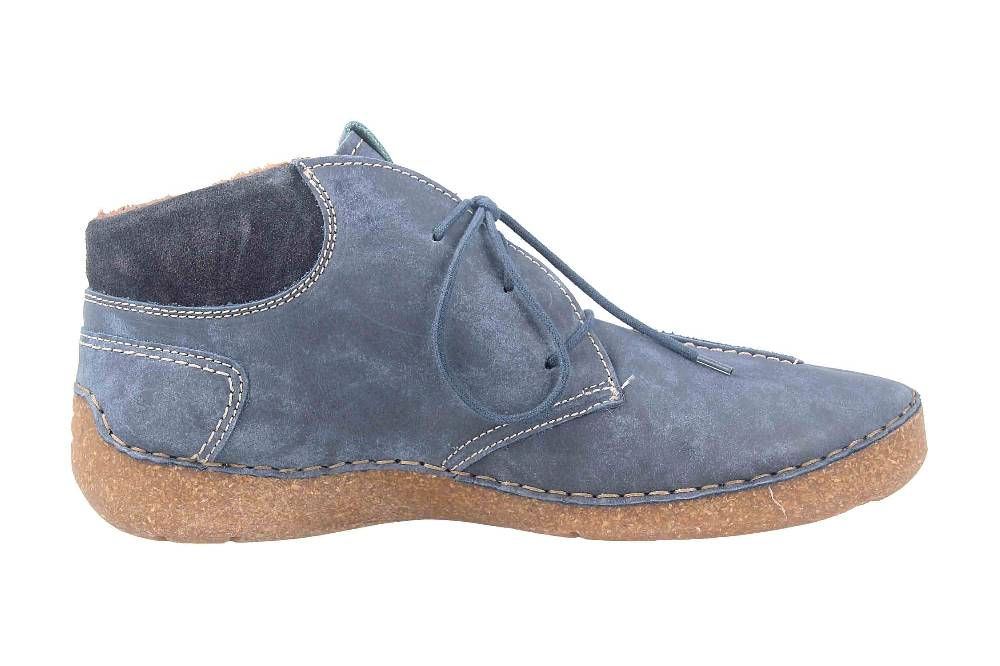 Josef Seibel Fergey 86 Stiefeletten In Übergrößen Grau 59686 MI869 150 Große Damenschuhe