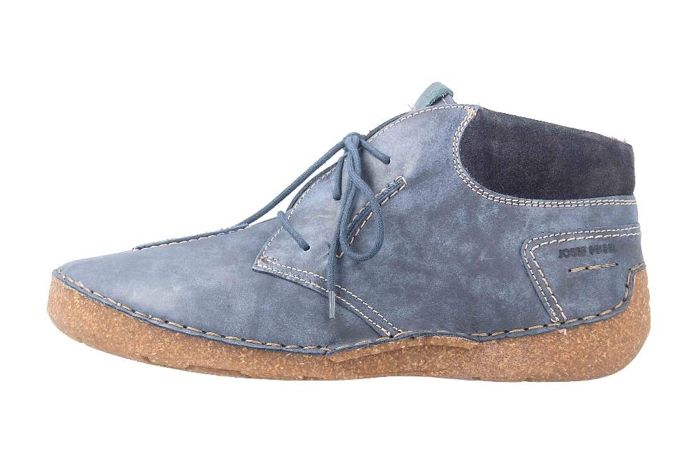 Josef Seibel Fergey 86 Stiefeletten in Übergrößen Grau 59686 MI869 150 große Damenschuhe