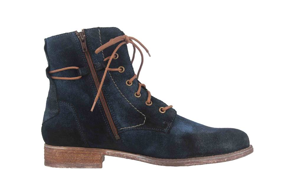 Josef Seibel Fergey 86 Stiefeletten In Übergrößen Grau 59686 MI869 150 Große Damenschuhe