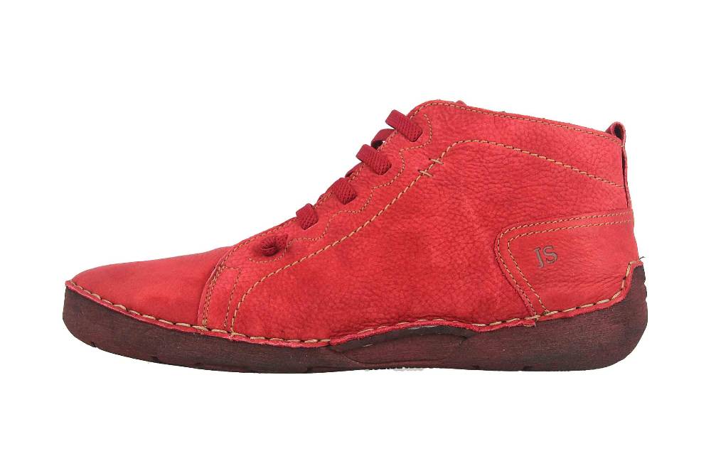 Josef Seibel Fergey 86 Stiefeletten in Übergrößen Rot 59686 MI869 400 große Damenschuhe