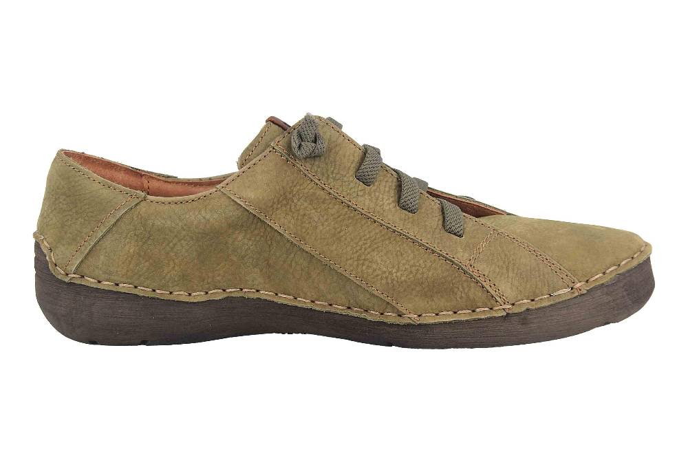 Josef Seibel Fergey 87 Halbschuhe In Übergrößen Grün 59687 796 630 Große Damenschuhe