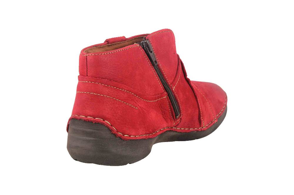 Josef Seibel Fergey 93 Halbschuhe In Übergrößen Rot 59693 869 400 Große Damenschuhe