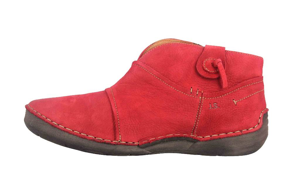 Josef Seibel Fergey 93 Halbschuhe in Übergrößen Rot 59693 869 400 große Damenschuhe