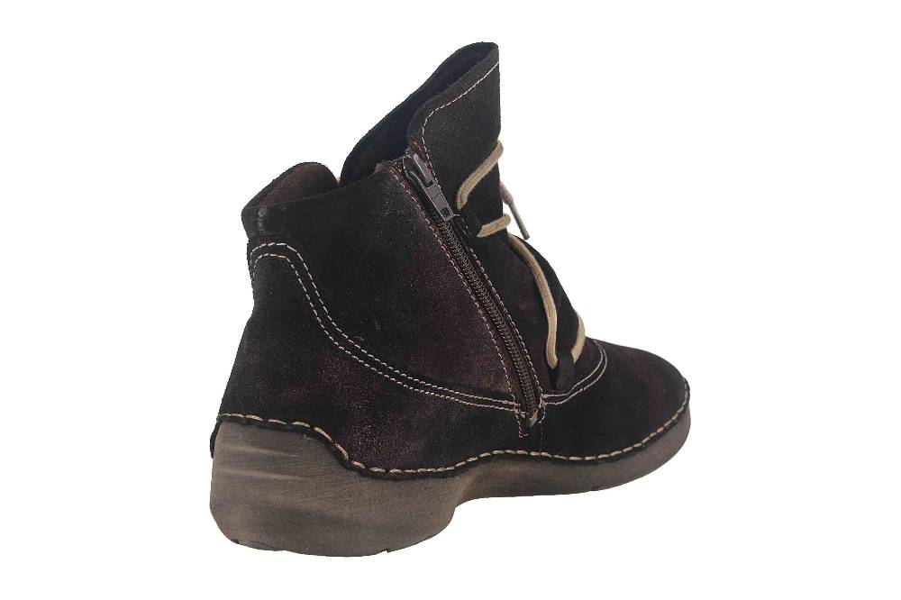 Josef Seibel Fergey 99 Stiefeletten In Übergrößen Bordeaux 59699 MI676 410 Große Damenschuhe