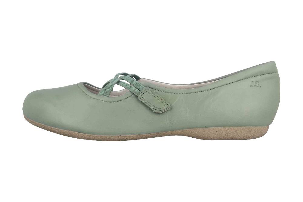 Josef Seibel Fiona 39 Ballerinas in Übergrößen Grün 87239 971 610 große Damenschuhe