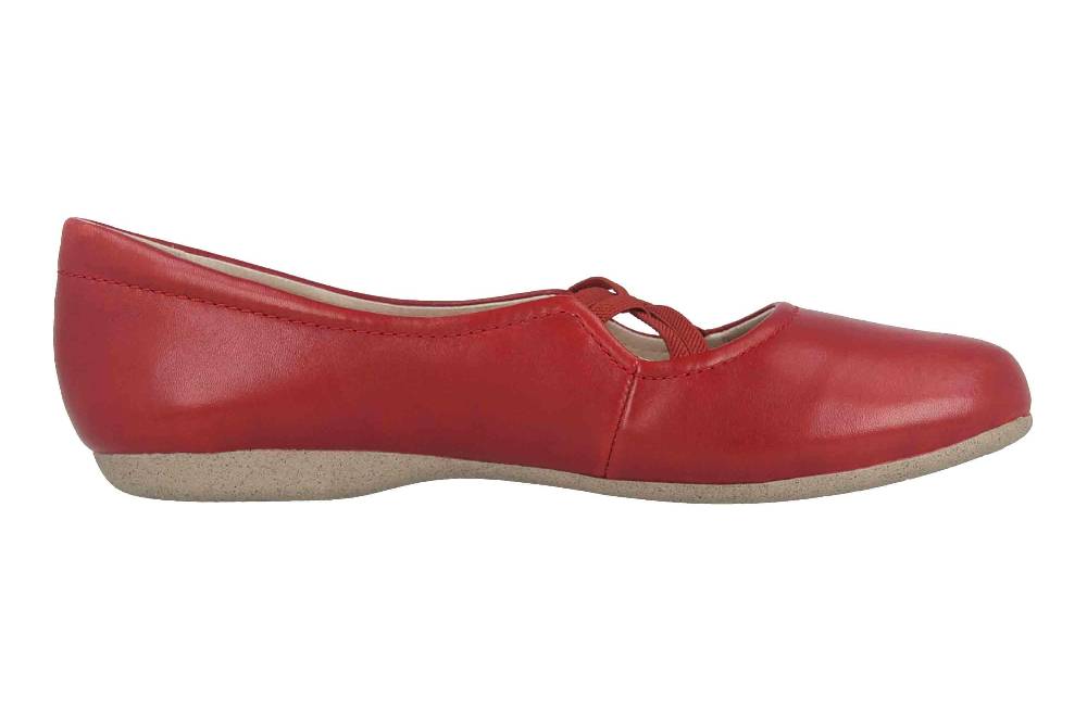 Josef Seibel Fiona 39 Ballerinas In Übergrößen Rot 87239 971 396 Große Damenschuhe
