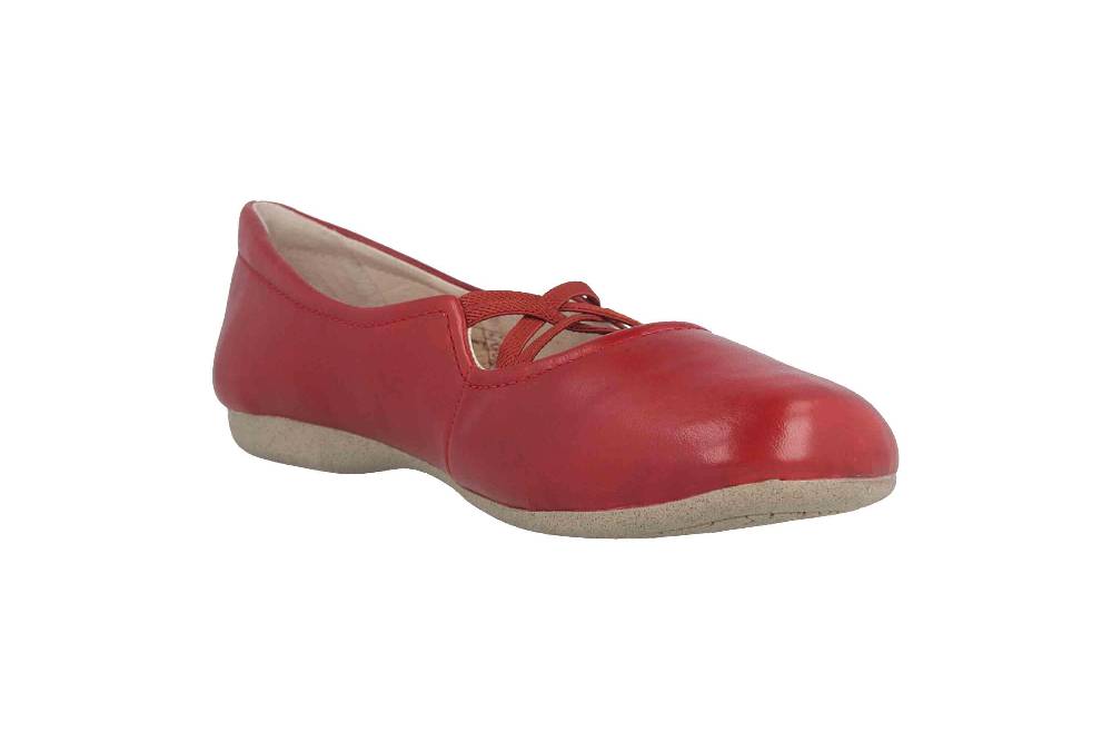 Josef Seibel Fiona 39 Ballerinas In Übergrößen Rot 87239 971 396 Große Damenschuhe
