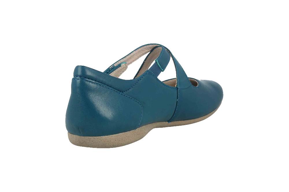 Josef Seibel Fiona 72 Ballerinas In Übergrößen Blau 87272 971 500 Große Damenschuhe