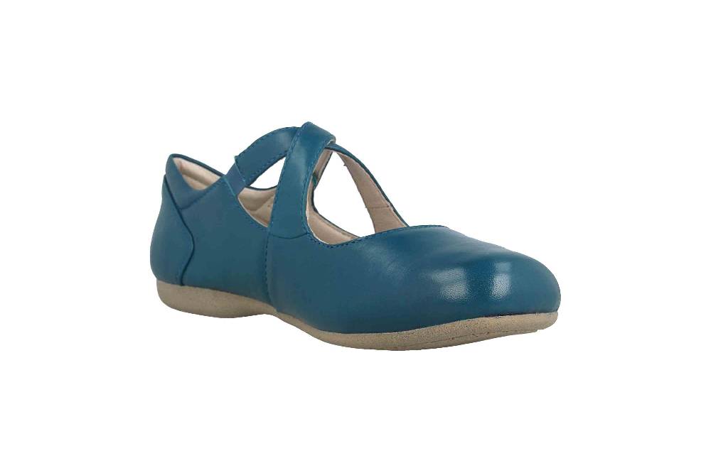 Josef Seibel Fiona 72 Ballerinas In Übergrößen Blau 87272 971 500 Große Damenschuhe