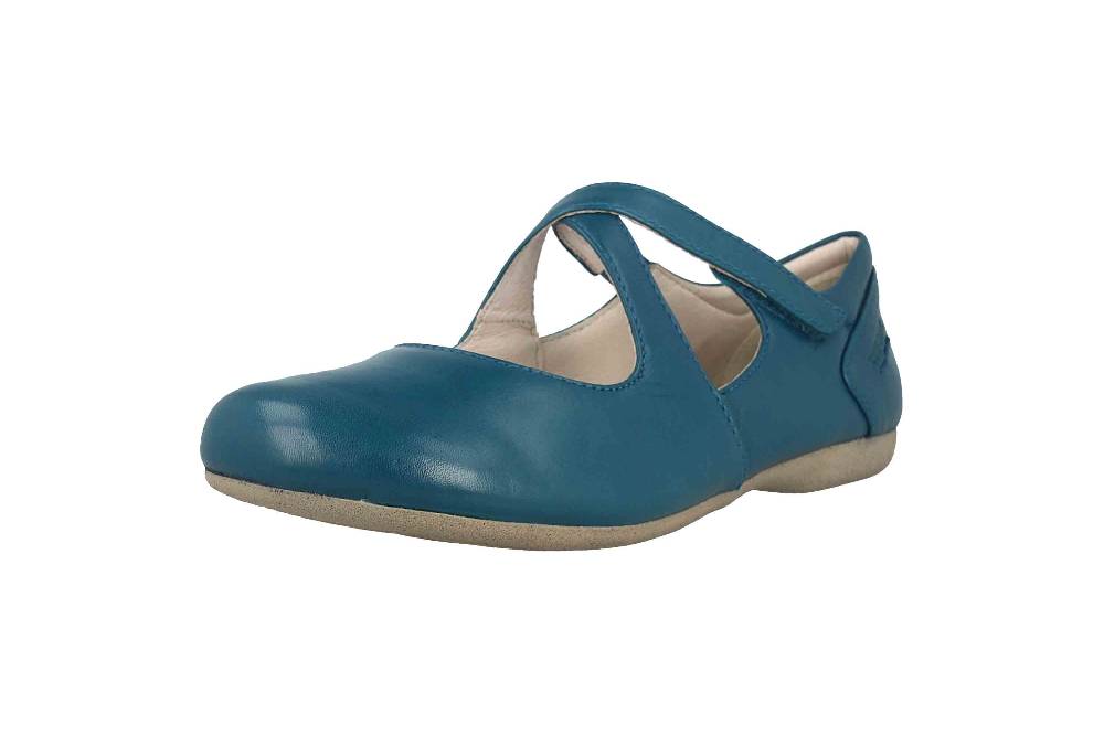 Josef Seibel Fiona 72 Ballerinas In Übergrößen Blau 87272 971 500 Große Damenschuhe