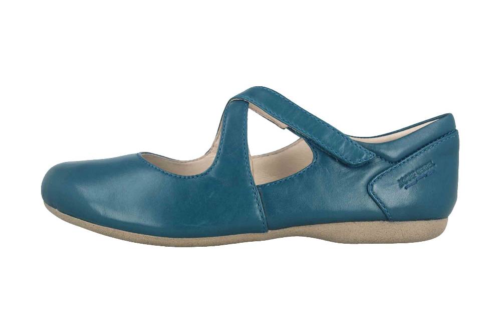 Josef Seibel Fiona 72 Ballerinas in Übergrößen Blau 87272 971 500 große Damenschuhe