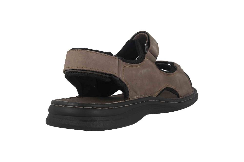 Josef Seibel Franklin Sandalen In Übergrößen Grau 10236 751 781 Große Herrenschuhe