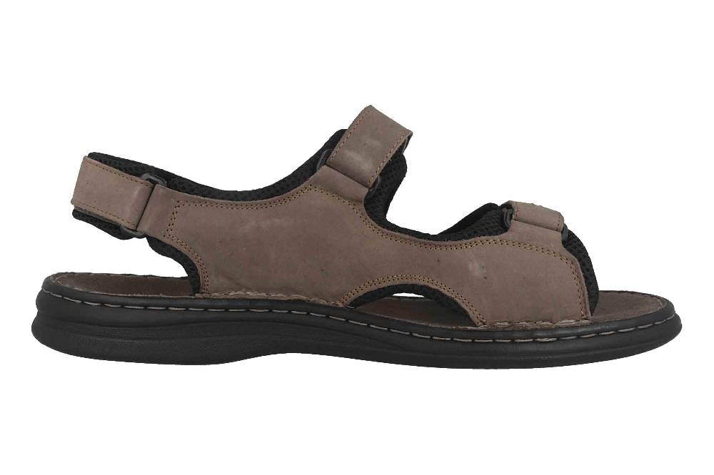 Josef Seibel Franklin Sandalen In Übergrößen Grau 10236 751 781 Große Herrenschuhe