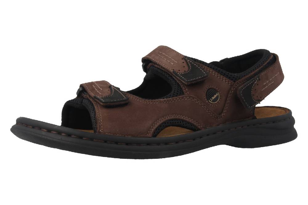 Josef Seibel Franklyn Sandalen in Übergrößen Braun 10236 11 341 große Herrenschuhe