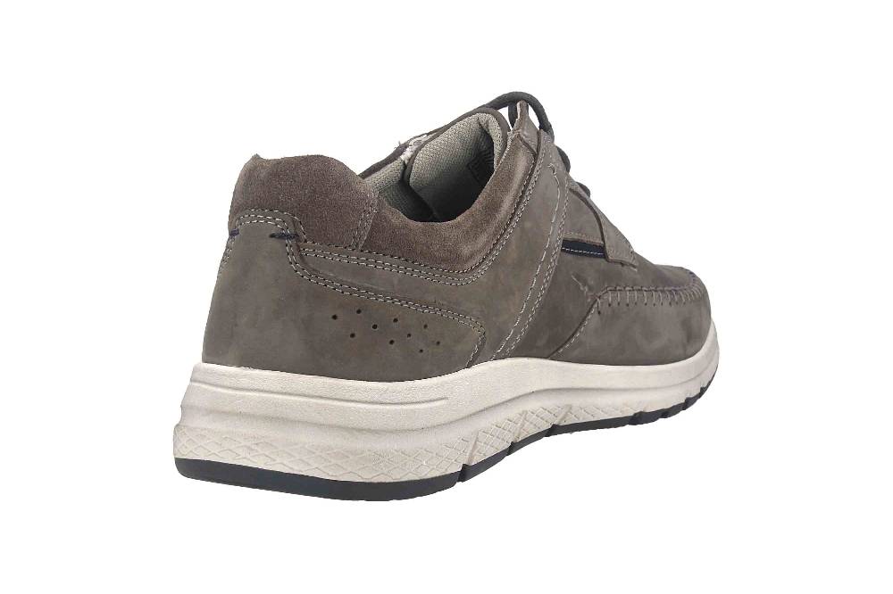 Josef Seibel Giuseppe 04 Halbschuhe In Übergrößen Grau 57404-TE21-780 Große Herrenschuhe