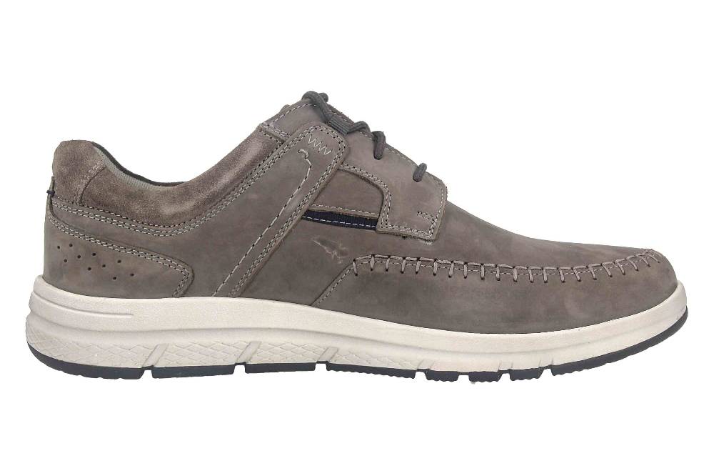 Josef Seibel Giuseppe 04 Halbschuhe In Übergrößen Grau 57404-TE21-780 Große Herrenschuhe