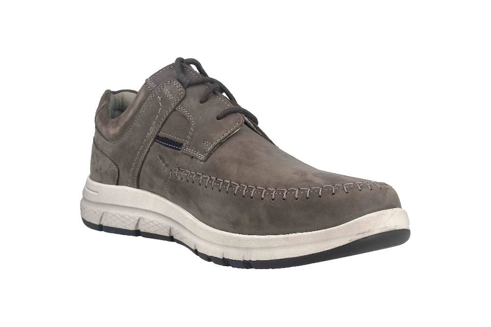 Josef Seibel Giuseppe 04 Halbschuhe In Übergrößen Grau 57404-TE21-780 Große Herrenschuhe