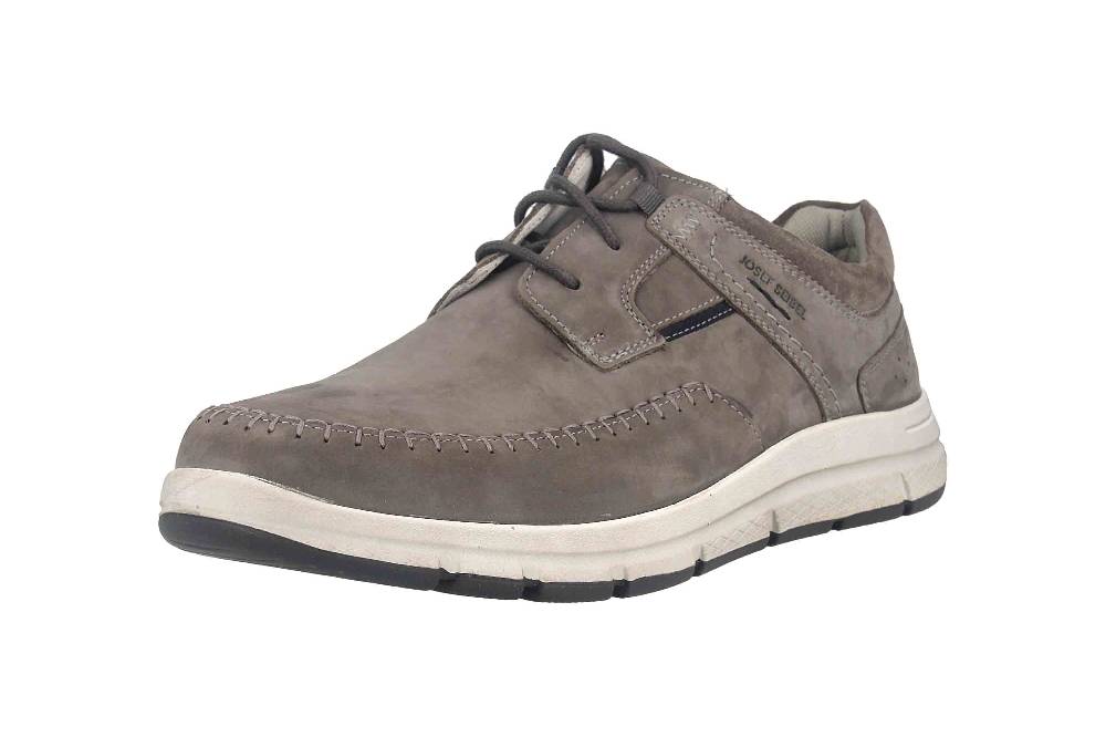 Josef Seibel Giuseppe 04 Halbschuhe In Übergrößen Grau 57404-TE21-780 Große Herrenschuhe