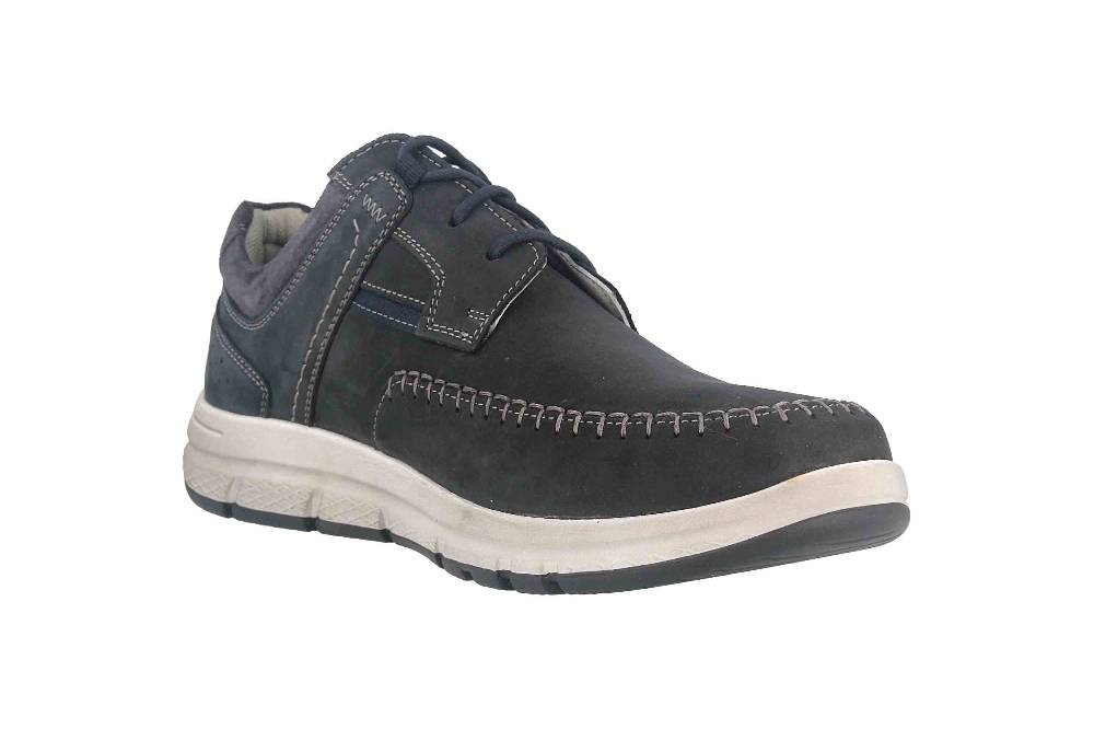 Josef Seibel Giuseppe 04 Halbschuhe In Übergrößen Blau 57404-TE21-525 Große Herrenschuhe