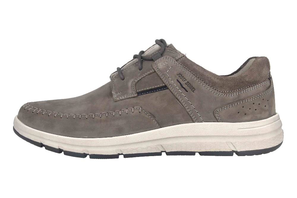 Josef Seibel Giuseppe 04 Halbschuhe in Übergrößen Grau 57404-TE21-780 große Herrenschuhe