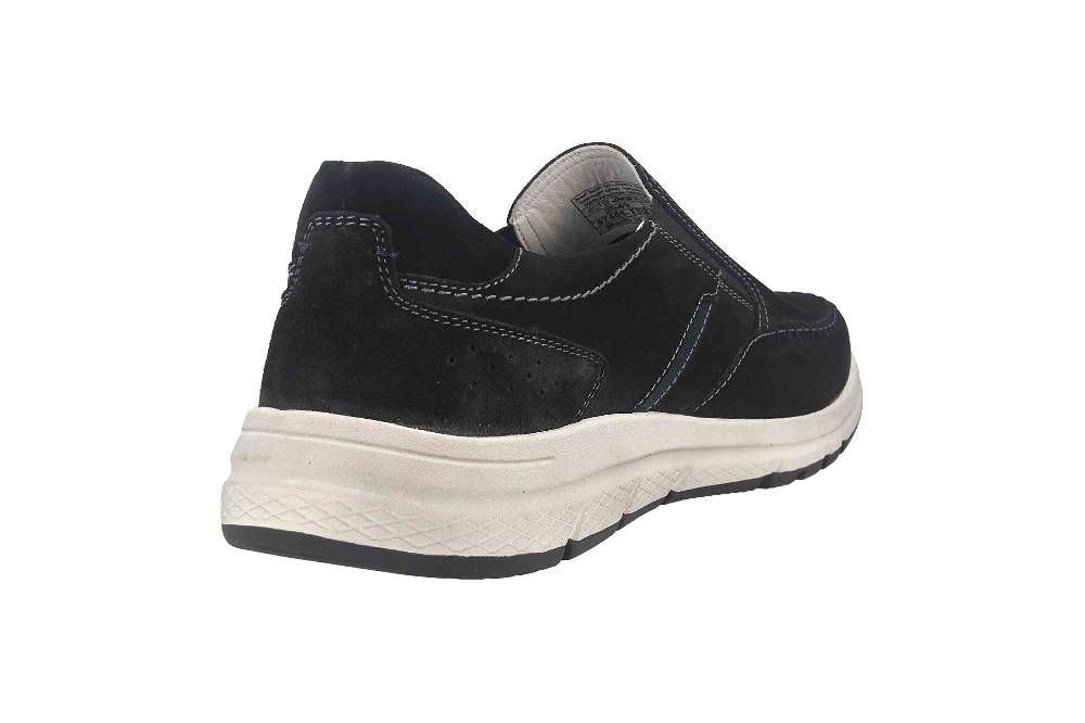 Josef Seibel Giuseppe 05 Halbschuhe In Übergrößen Schwarz 57405-TE21-100 Große Herrenschuhe