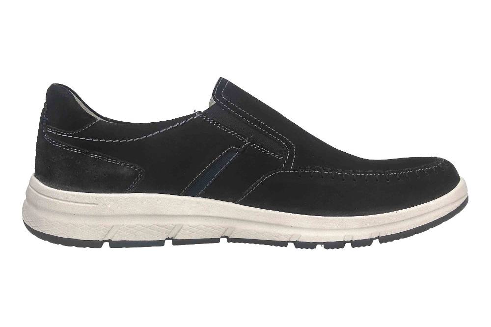 Josef Seibel Giuseppe 05 Halbschuhe In Übergrößen Schwarz 57405-TE21-100 Große Herrenschuhe