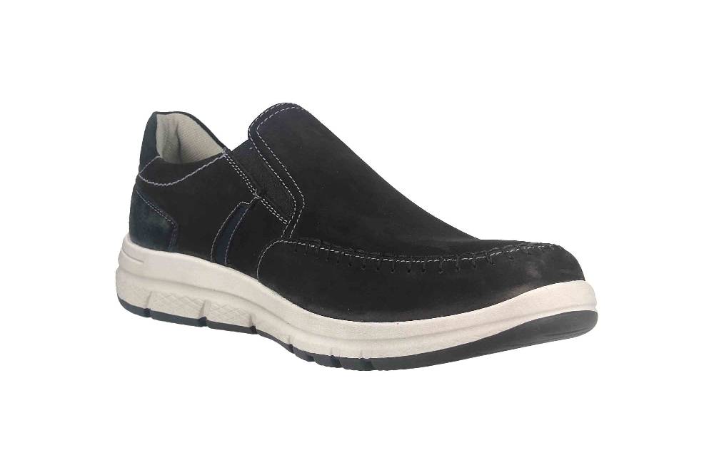Josef Seibel Giuseppe 05 Halbschuhe In Übergrößen Schwarz 57405-TE21-100 Große Herrenschuhe