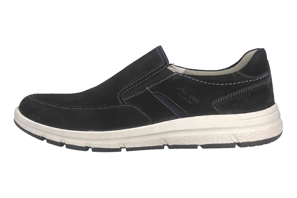 Josef Seibel Giuseppe 05 Halbschuhe in Übergrößen Schwarz 57405-TE21-100 große Herrenschuhe