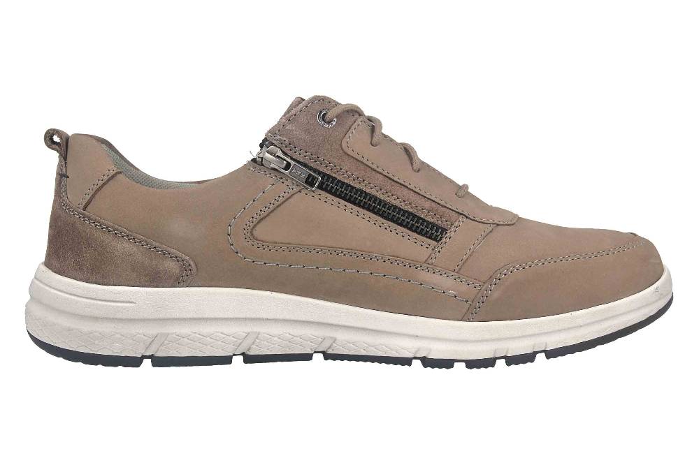 Josef Seibel Giuseppe 06 Halbschuhe In Übergrößen Grau 57406-TE21-710 Große Herrenschuhe
