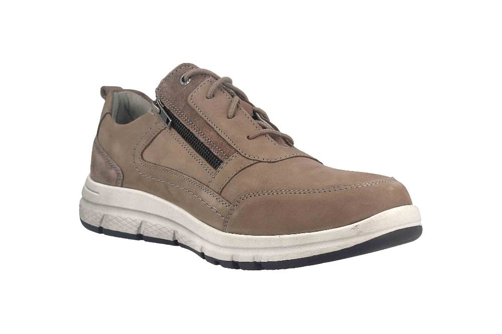 Josef Seibel Giuseppe 06 Halbschuhe In Übergrößen Grau 57406-TE21-710 Große Herrenschuhe