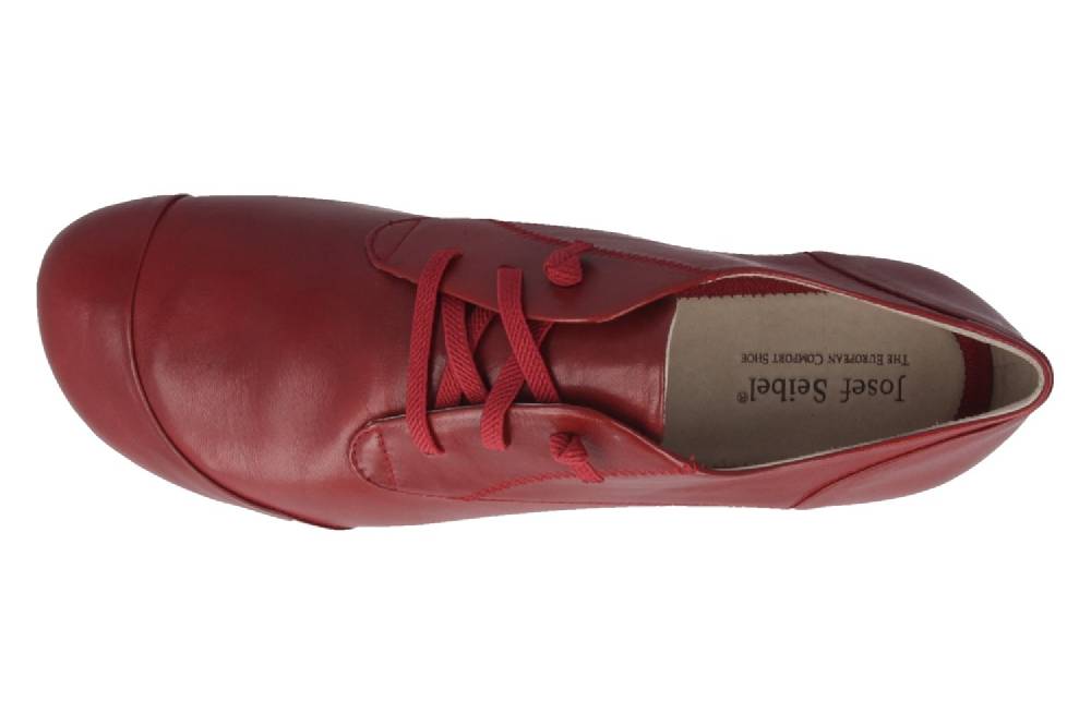 Josef Seibel Halbschuhe In Übergrößen Rot 87201 971 396 Große Damenschuhe