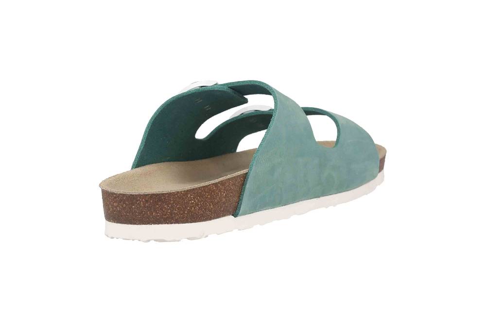 Josef Seibel Hermine 01 Pantoletten In Übergrößen Grün 64301-609-611 Große Damenschuhe