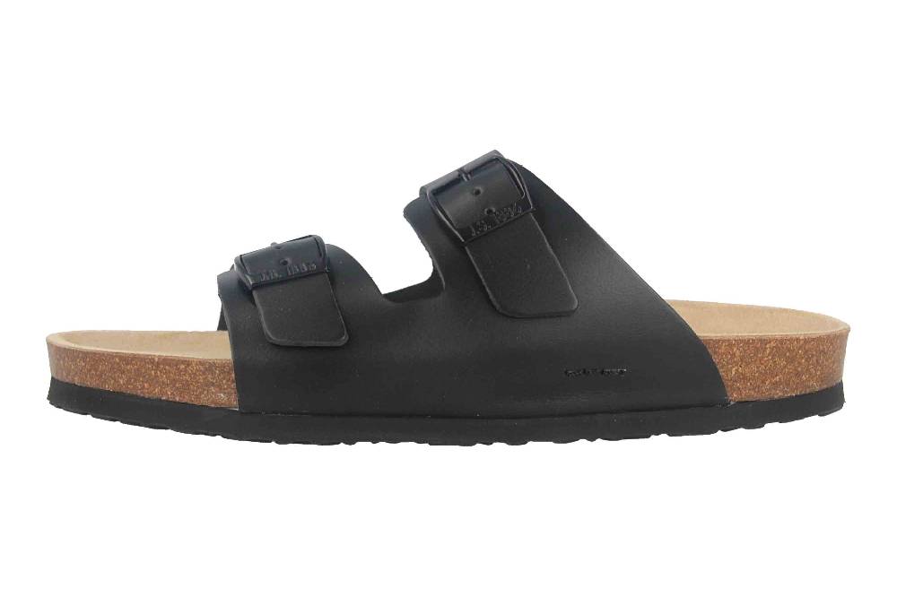 Josef Seibel Hermine 01 Pantoletten in Übergrößen Schwarz 64301-354-100 große Damenschuhe