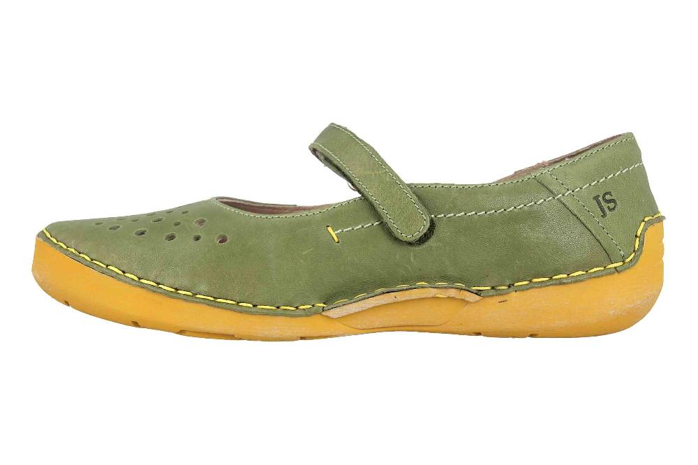 Josef Seibel Hermine 01 Pantoletten in Übergrößen Grün 64301-609-611 große Damenschuhe