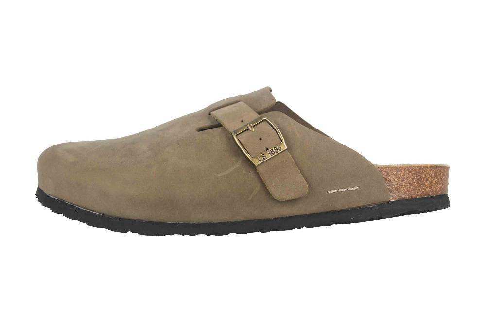 Josef Seibel Hermine 04 Clogs & Hausschuhe in Übergrößen Taupe 64304-356-250 große Damenschuhe