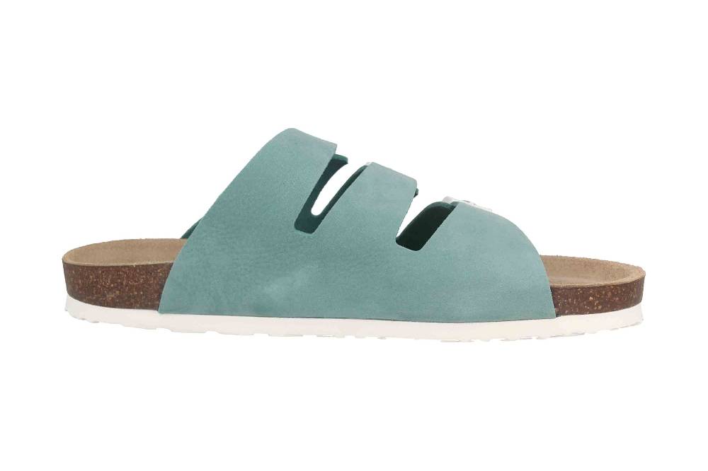 Josef Seibel Hermine 05 Pantoletten In Übergrößen Grün 64305-609-611 Große Damenschuhe