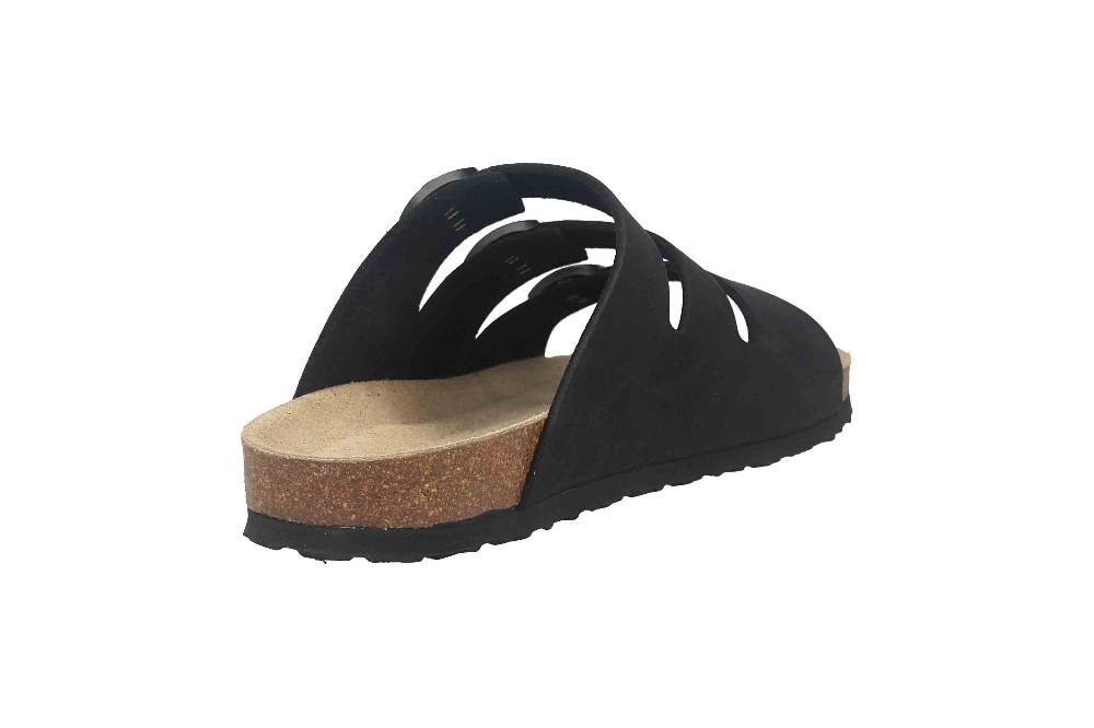 Josef Seibel Hermine 05 Pantoletten In Übergrößen Schwarz 64305-356-100 Große Damenschuhe