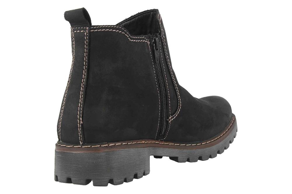 Josef Seibel Hermine 05 Pantoletten In Übergrößen Schwarz 64305-356-100 Große Damenschuhe