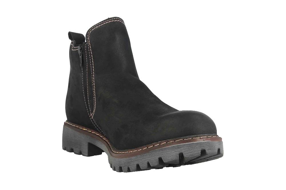 Josef Seibel Hermine 05 Pantoletten In Übergrößen Schwarz 64305-356-100 Große Damenschuhe