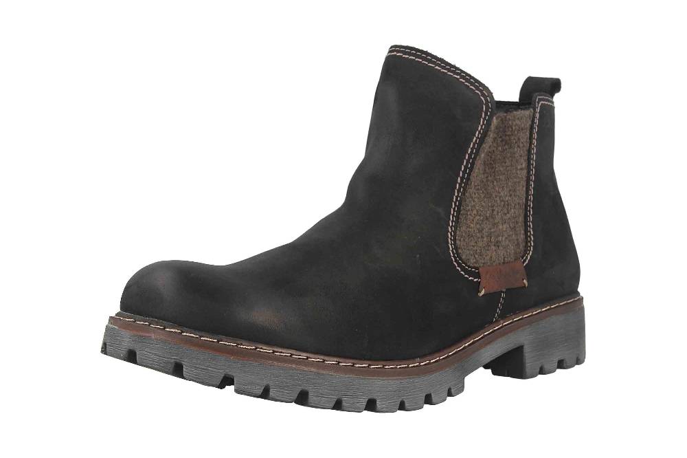 Josef Seibel Hermine 05 Pantoletten In Übergrößen Schwarz 64305-356-100 Große Damenschuhe