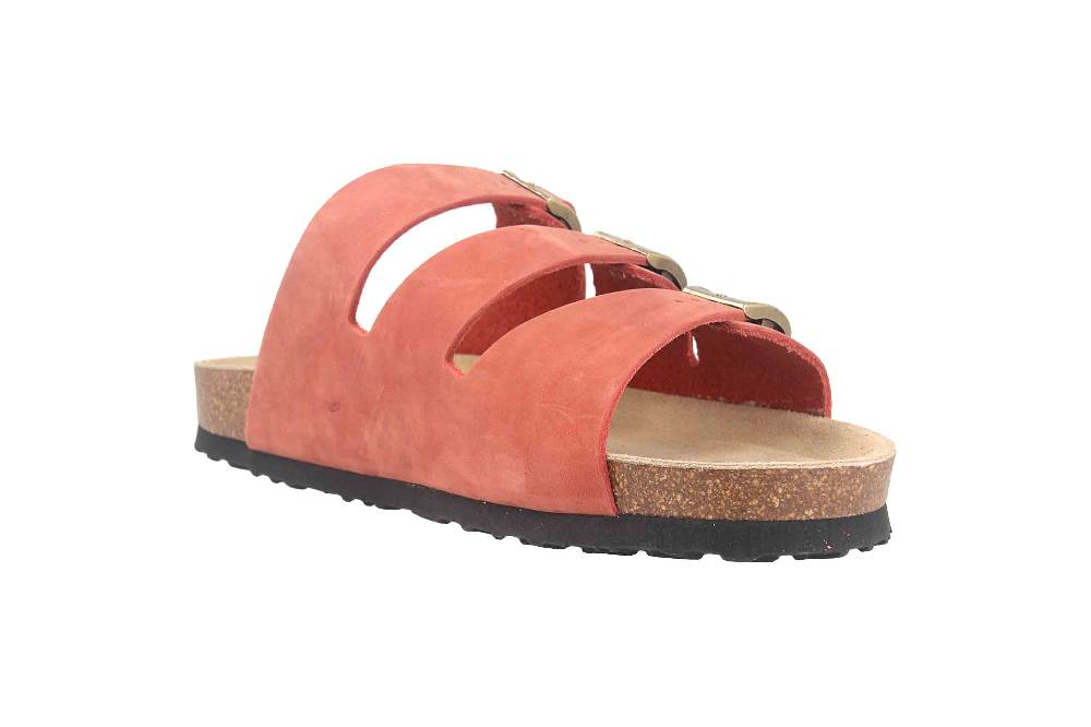 Josef Seibel Hermine 05 Pantoletten In Übergrößen Rot 64305-10-480 Große Damenschuhe