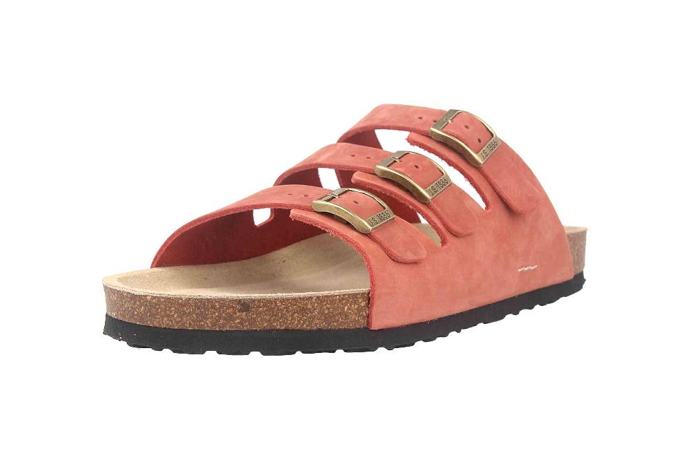 Josef Seibel Hermine 05 Pantoletten In Übergrößen Rot 64305-10-480 Große Damenschuhe