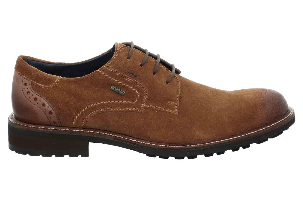 Josef Seibel Jasper 52 Halbschuhe In Übergrößen Braun 24752 TE16 241 Große Herrenschuhe